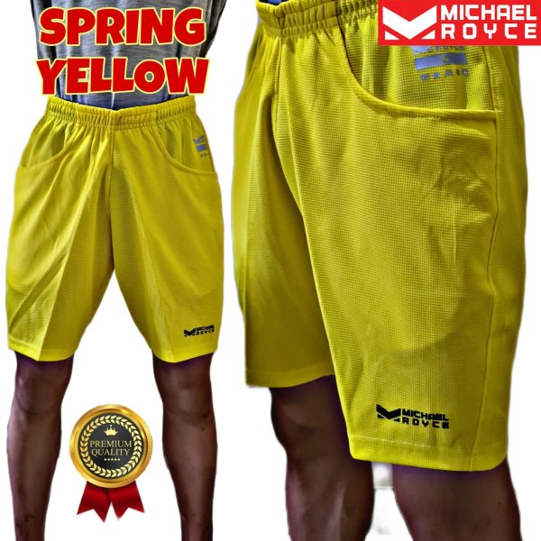 celana yellow Celana pendek Michael Royce Yellow Spring